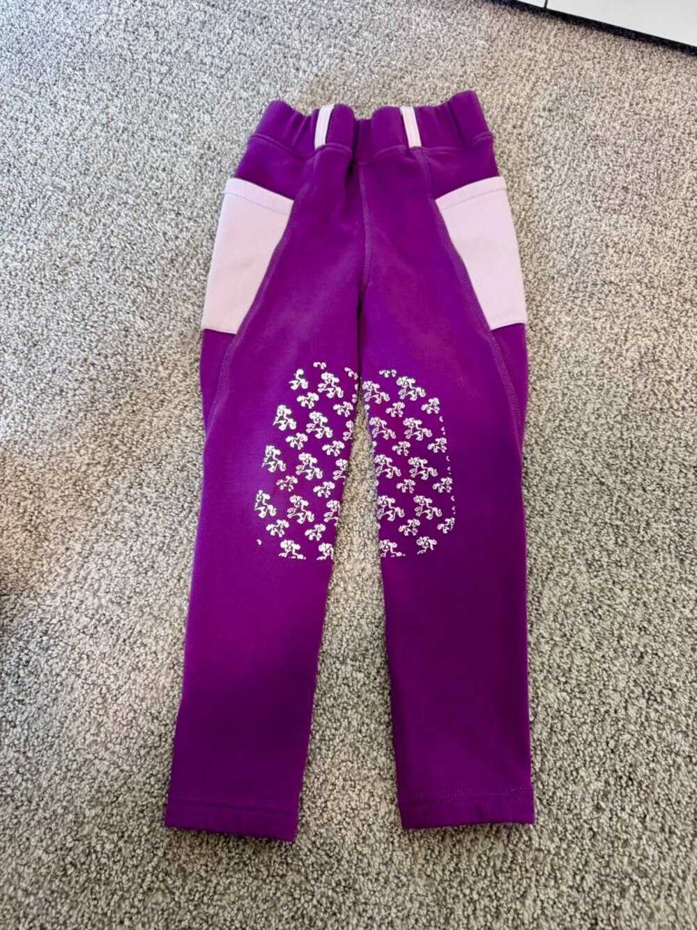 Children’s Equestrian Fleece-Lined Riding Tights